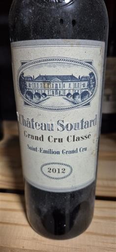Bordeaux Saint-Émilion Grand Cru Grand Cru Château Soutard 2012
