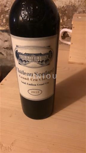 Bordéus Saint-Émilion Grand Cru Grand Cru Château Soutard 2012