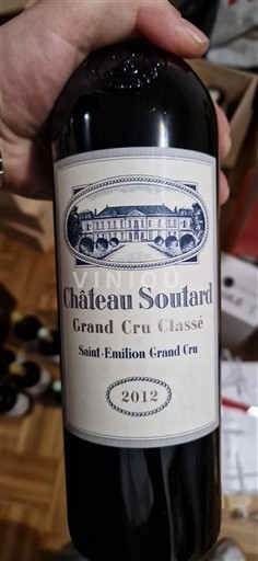 Bordeaux Saint-Émilion Grand Cru Grand Cru Château Soutard 2012