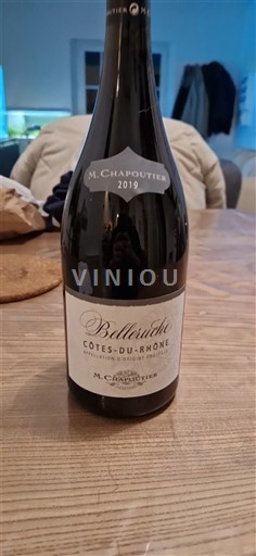 Thung lũng Rhône Côtes-du-rhône M. Chapoutier Belleruche 2019