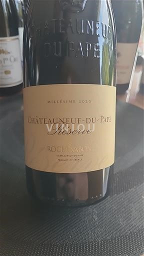 Vallée du Rhône Châteauneuf-du-pape Roger Sabon Réserve 2020