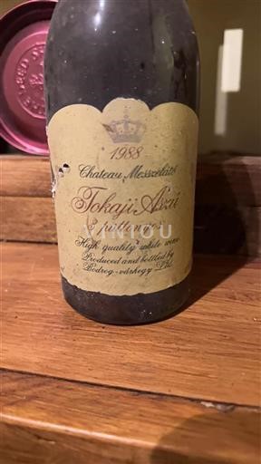 Tokaj Nespecifikováno Château Megyer Tokaji Aszu 3 puttonyos 1988