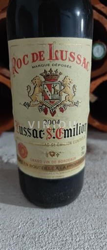 Burdeos Lussac-Saint-Émilion Roc de Lussac 2004