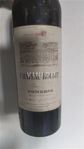 Bordeaux Pomerol Château Rouget 2002