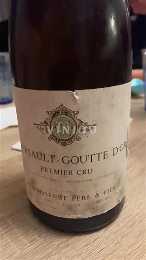 Burgundi Meursault Premier Cru Moissenet Père & Fils 2004