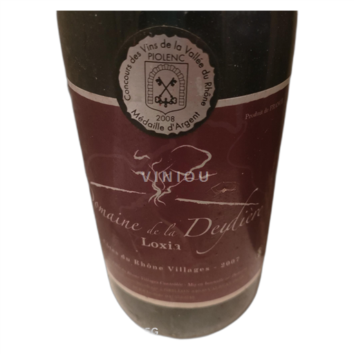 Valle del Ródano Côtes del Ródano Pueblos Domaine de la Deydière Loxia 2007