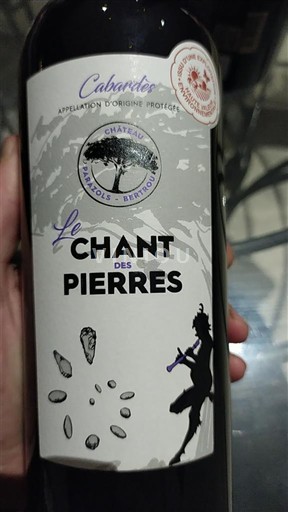 Languedoque Cabardès Château Parazols-Bertrou Le Chant des Pierres 2022