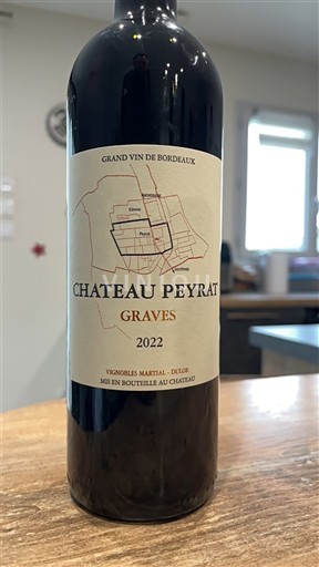 Bordeaux Graves Château Peyrat 2022