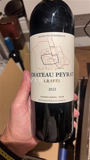 Bordeaux Graves Château Peyrat 2022