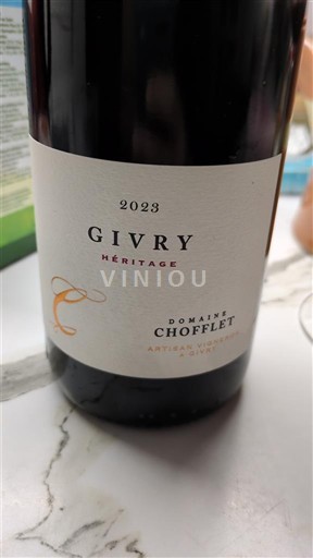 Bourgogne Givry Domaine Chofflet Héritage 2023