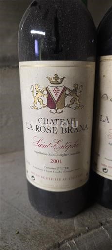 Bordeaux Saint-Estèphe Château La Rose Brana 2001
