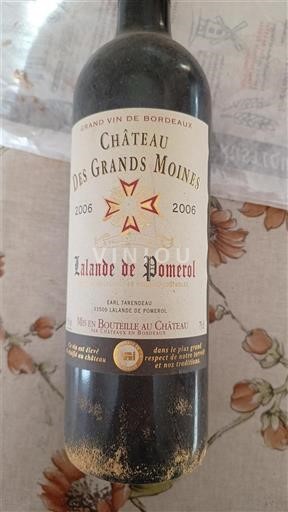 Bordeaux Lalande-de-pomerol Château Des Grands Moines 2006