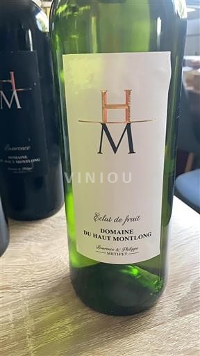 Zuidwest-Frankrijk Niet gespecificeerd Domaine Haut Montlong Éclat de fruit 2021