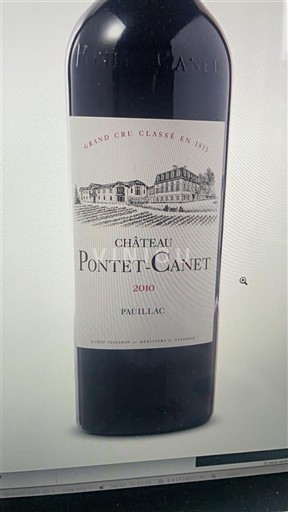 Bordeaux Pauillac Château Pontet-Canet 2009