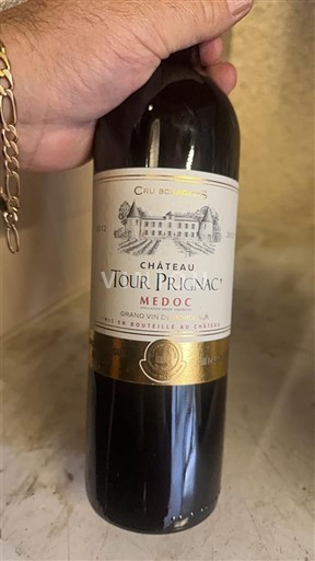 Burdeos Médoc Cru Bourgeois Château Tour Prignac 2012