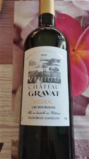 Bordeaux Médoc Cru Bourgeois Château Gravat 2020
