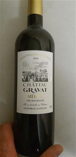 Bordeaux Médoc Cru Bourgeois Château Gravat 2020