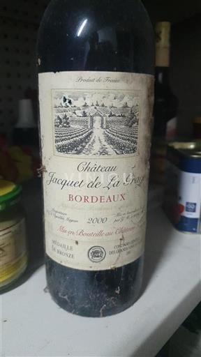 Bordeaux Château Jacquet de La Grave 2000
