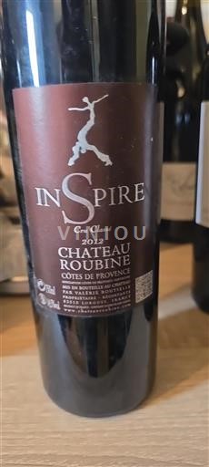 Provence Côtes-de-provence Cru Classé Château Roubine Inspire 2012
