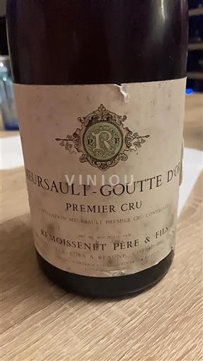 Borgogna Meursault Premier Cru Remoissenet Père & Fils Meursault-Goutte d'Or 2004