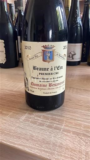 Burgundy Beaune Premier Cru Domaine Besancenot Beaune à l'Ecu 2010