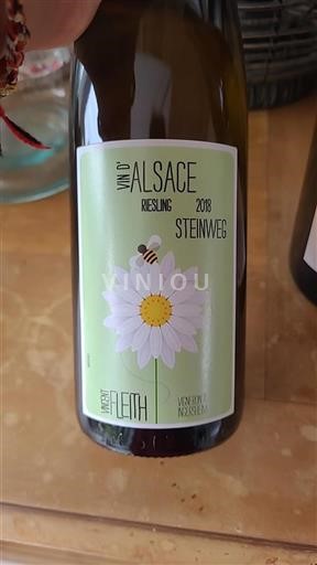 Alsace Grand Cru Vincent Fleith Steinweg 2018