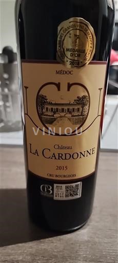 Burdeos Médoc Cru Bourgeois Château La Cardonne 2015