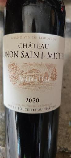 Bordeaux Nicht spezifiziert Château Canon Saint-Michel 2020
