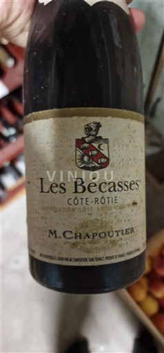 Vallée du Rhône Côte-rôtie M. Chapoutier Les Bécasses 2010