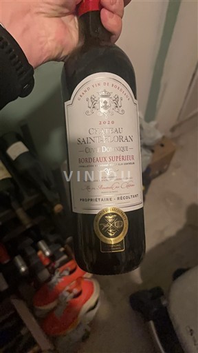 Bordeaux Bordeaux Supérieur Château Saint-Floran Dominique 2020