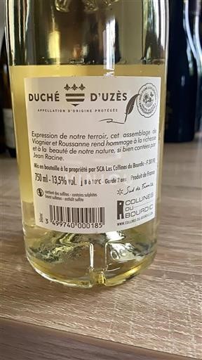 Valle del Rodano Ducato di Uzès Les Collines du Bourdic 2021