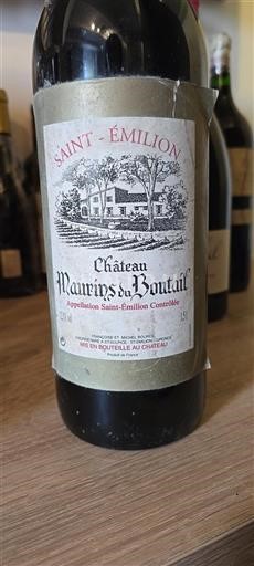 Bordeaux Saint-Émilion Château Maurins du Bousquet 1994