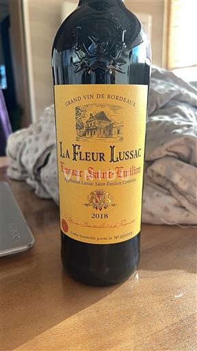 Bordeaux Lussac-saint-émilion La Fleur Lussac 2018