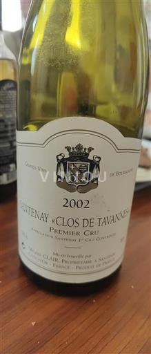 Bourgondië Santenay Premier Cru Clos de Tavannes 2002