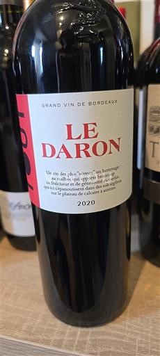 Bordéus Não especificado Le Daron 2020