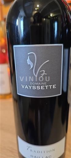 Jihozápad Gaillac Domaine Vayssette Tradition 2022