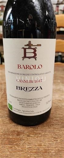 Piemonte Barolosta Brezza Cannubi 2017