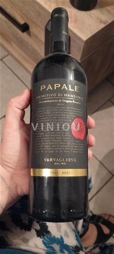 Puglia Primitivo di Manduria Varvaglione Papale 2021
