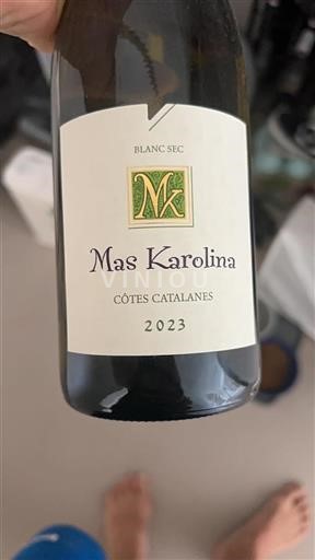 Languedoc and Roussillon Côtes Catalanes Mas Karolina 2023