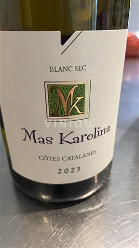 Languedoc and Roussillon Côtes Catalanes Mas Karolina 2023