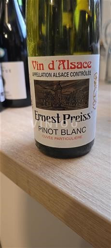 Alsace Grand Cru Ernest Preiss Particulière 2016