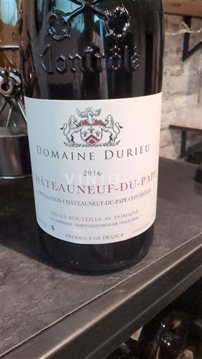 Рона долина Шатонеф-дю-Пап Domaine Durieu 2016