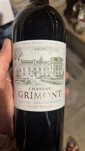 Bordeaux Cadillac-Côtes-de-Bordeaux Château Grimont Prestige 2020