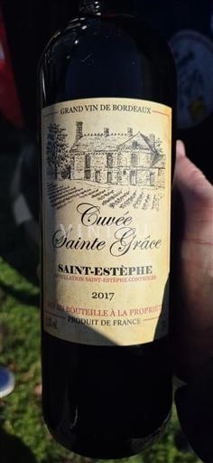 Bordeaux Saint-Estèphe Cuvée Sainte Grâce 2017