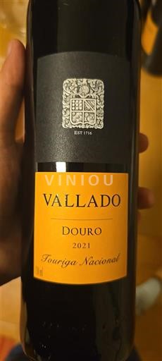 Bồ Đào Nha Douro Vallado Touriga Nacional 2021