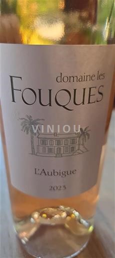 Provansa Côtes-de-Provence Domaine Les Fouques L'Aubigue 2023