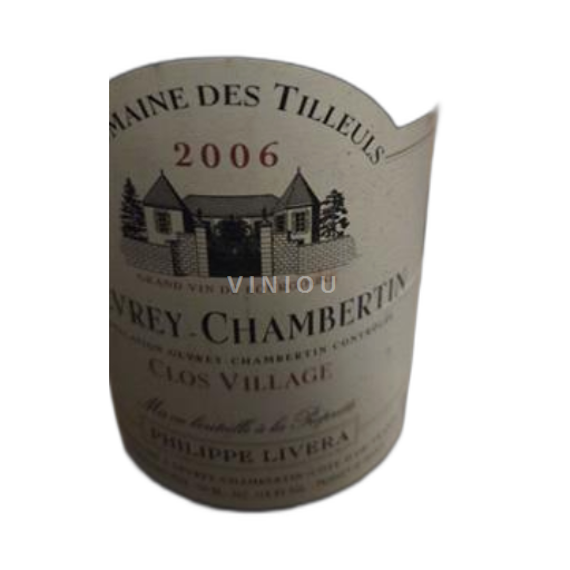 Burgundi Gevrey-Chambertin Domaine Des Tilleuls Clos Village 2006