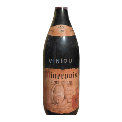Langvedok Minervois Cave jouarres Vieux rouge 1991
