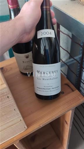 Burgundsko Mercurey Domaine Meix-Foulot Les Monthelons 2004
