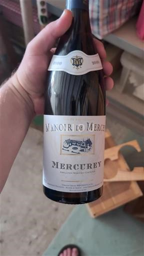 Burgundy Mercurey Manoir de Mercey 2000